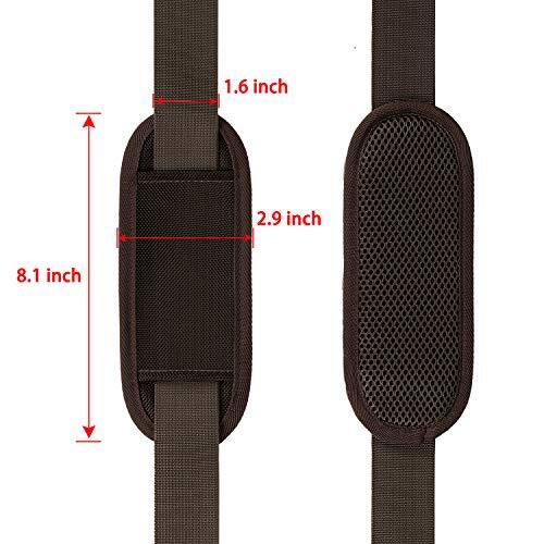 Shoulder Bag Strap Replacement Laptop Duffel Bag Adjustable Belt Strap w/ Buckle
