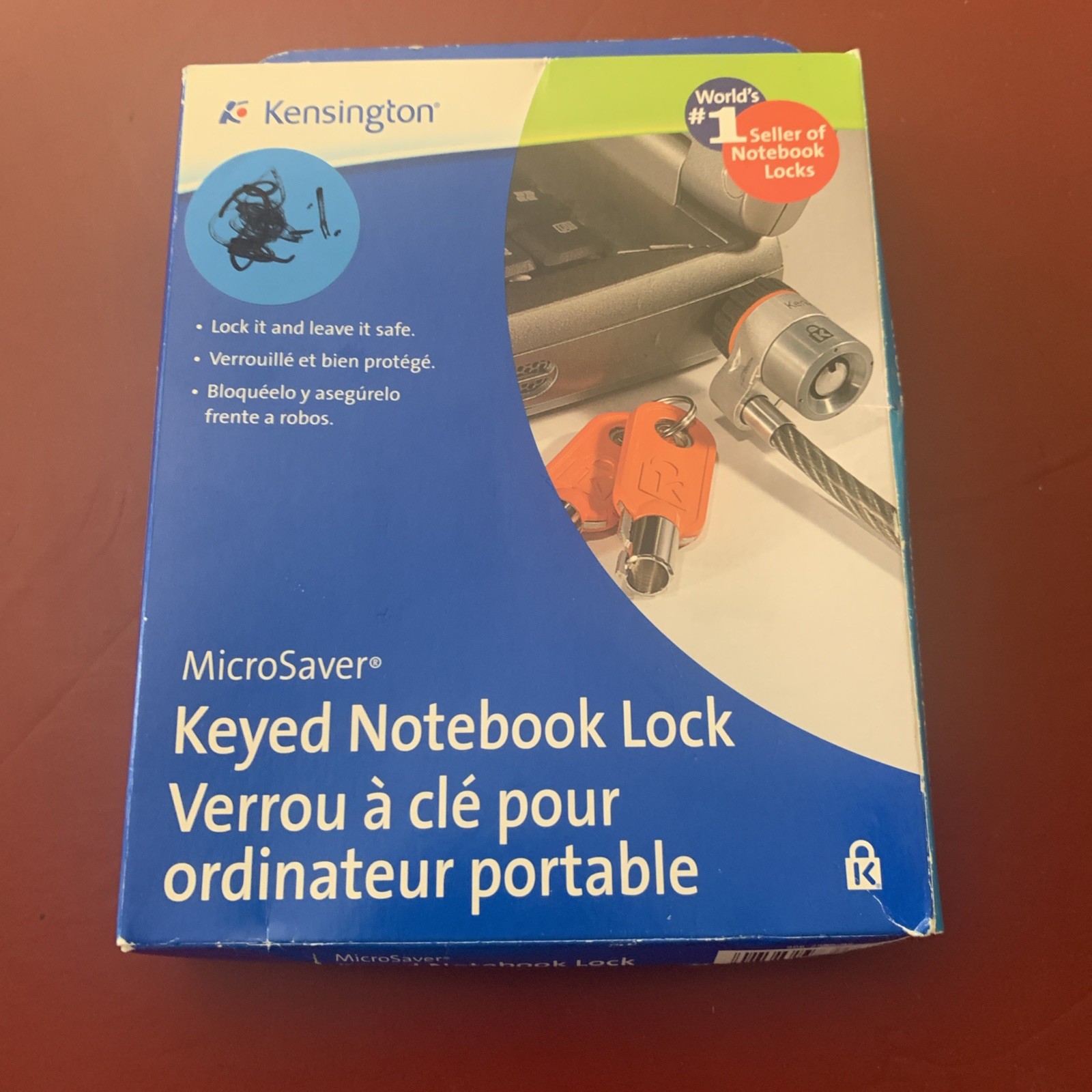 Kensington MicroSaver Keyed Notebook Lock