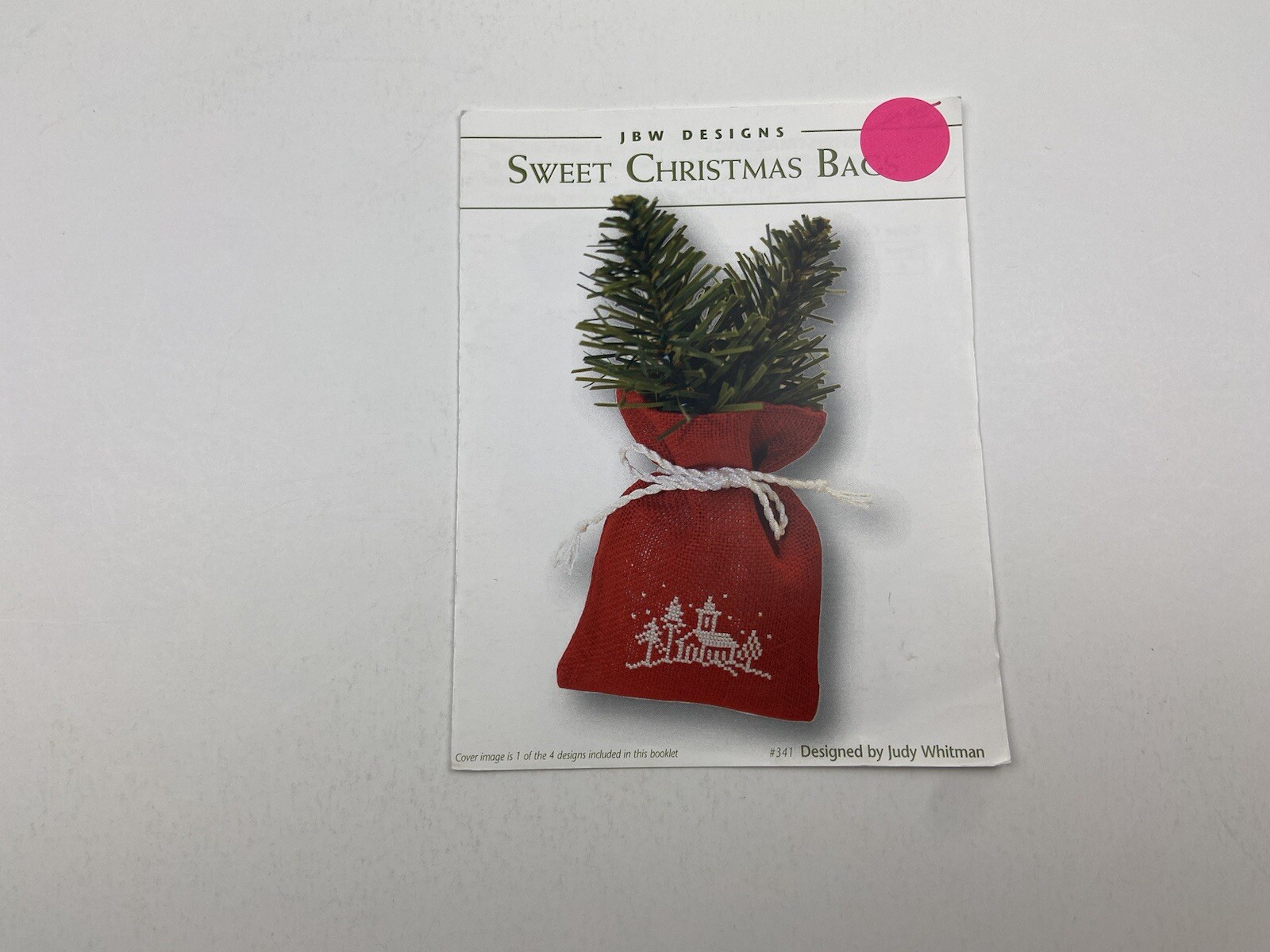 JBW Designs Sweet Christmas Bags Counted Cross Stitch Pattern