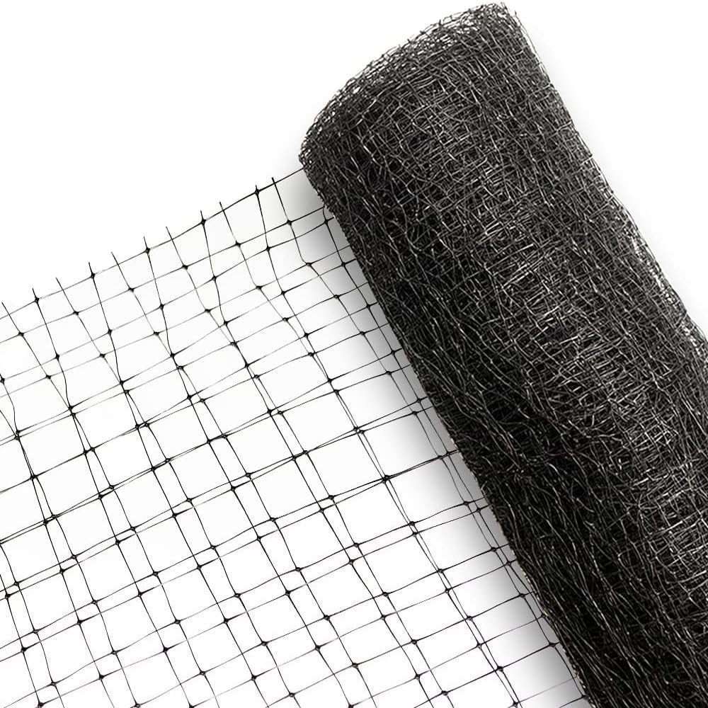 Vocray Deer Netting for Garden 8x100 Feet, Strong Fence FT, Black