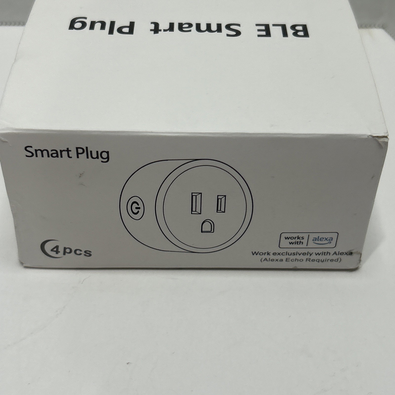 BLE Smart Plug Compatible with Amazon Alexa Echo Pack of 4
