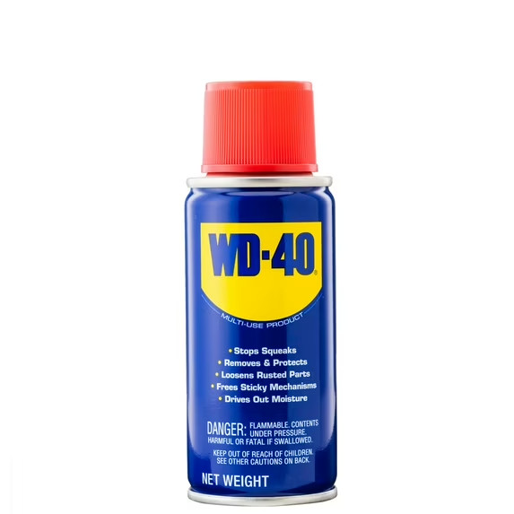 WD-40 (3 pack) Multi-Use Multi-Purpose Product Lubricant Spray Bottle 2.75 oz.
