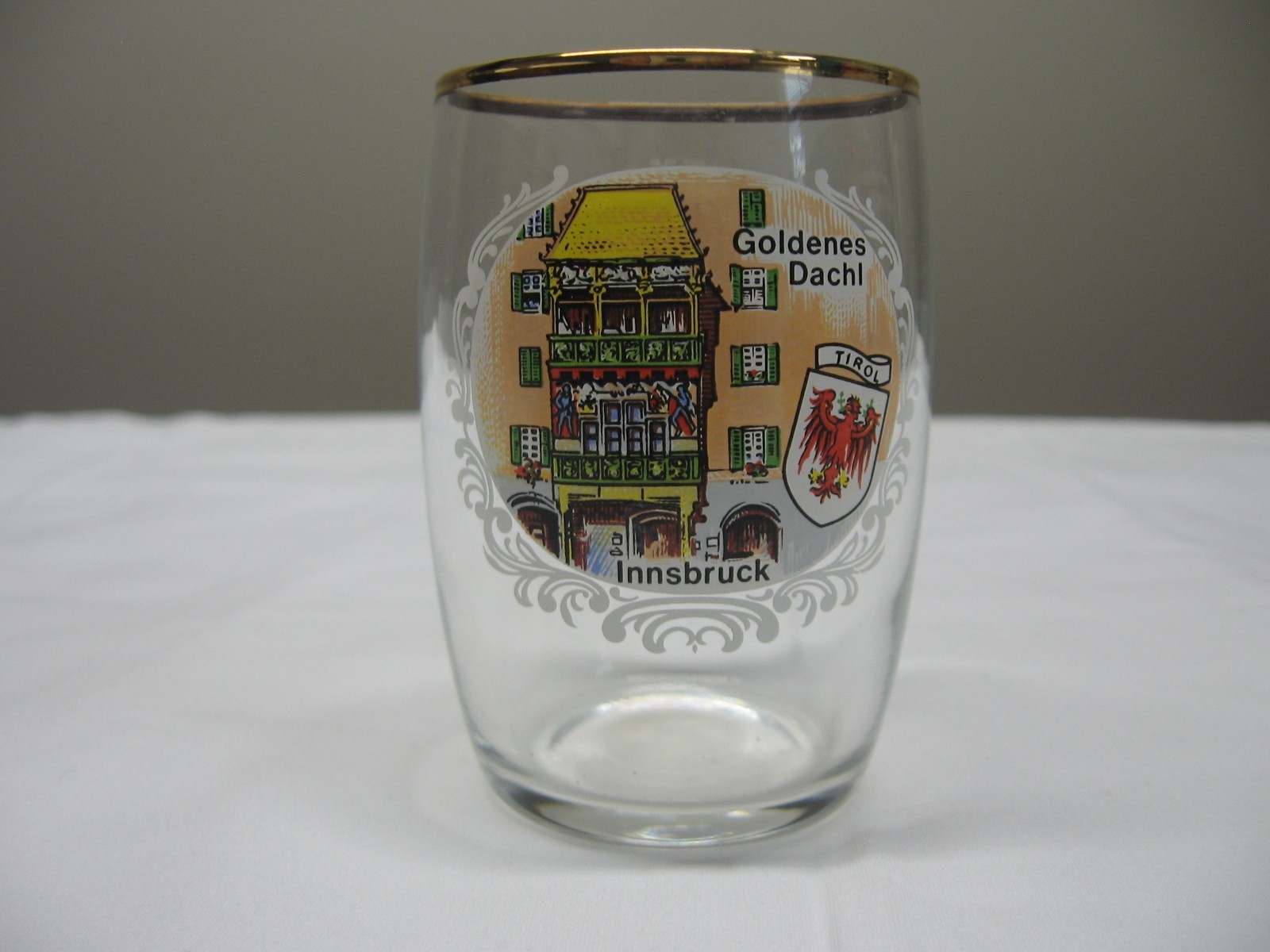 Innsbruck Goldenes Dachl Tirol Souvenir Shot Glass