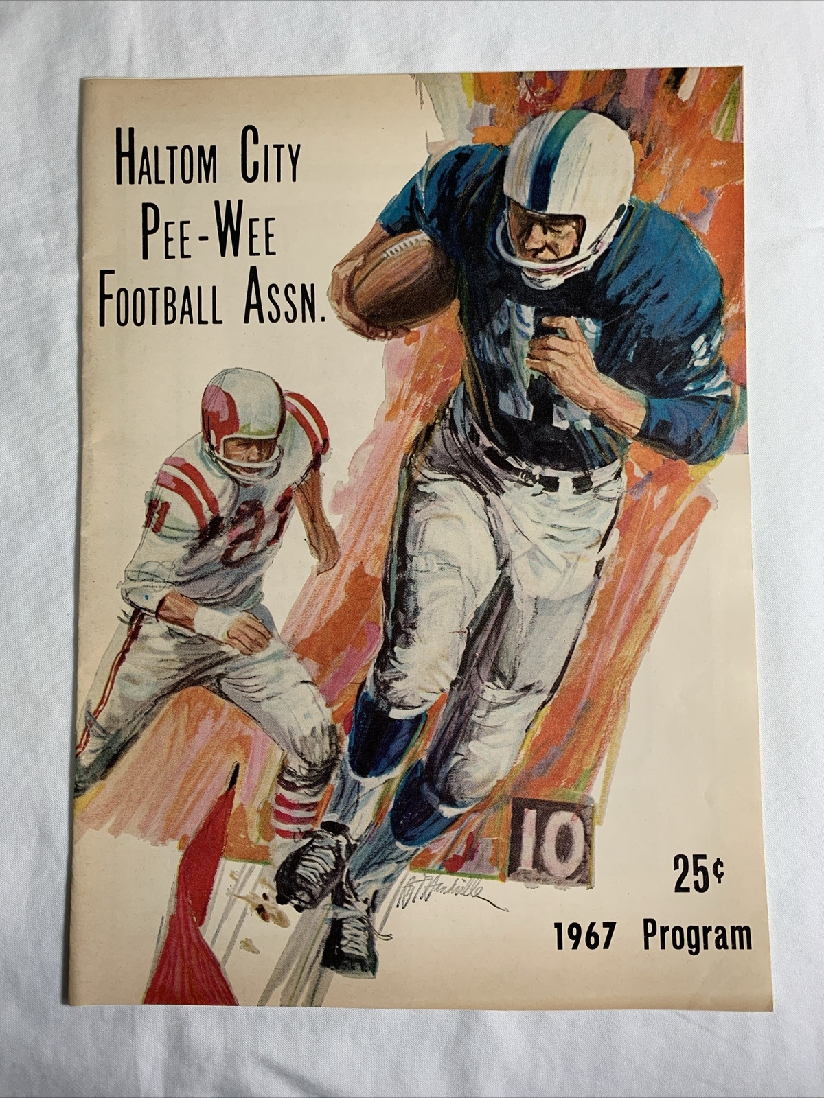1967 Haltom City ( Texas)  Pee-Wee Football Association Program (1)