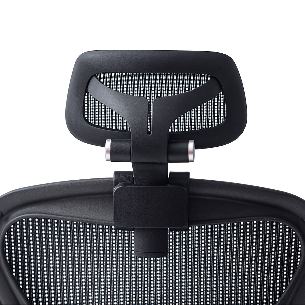 Headrest for Herman Miller classic and remastered Aeron office Chair Graphite