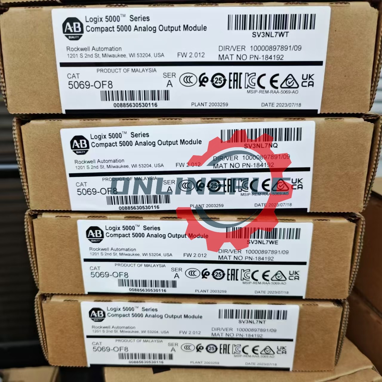 Allen-Bradley 5069 Series 5069-OA16 5069-IA16 5069-OB16 5069-IB16 5069-OW16 IF8