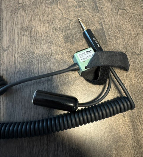 David Clark C10-15 PTT (Push to Talk) SWITCH Used Once Like new