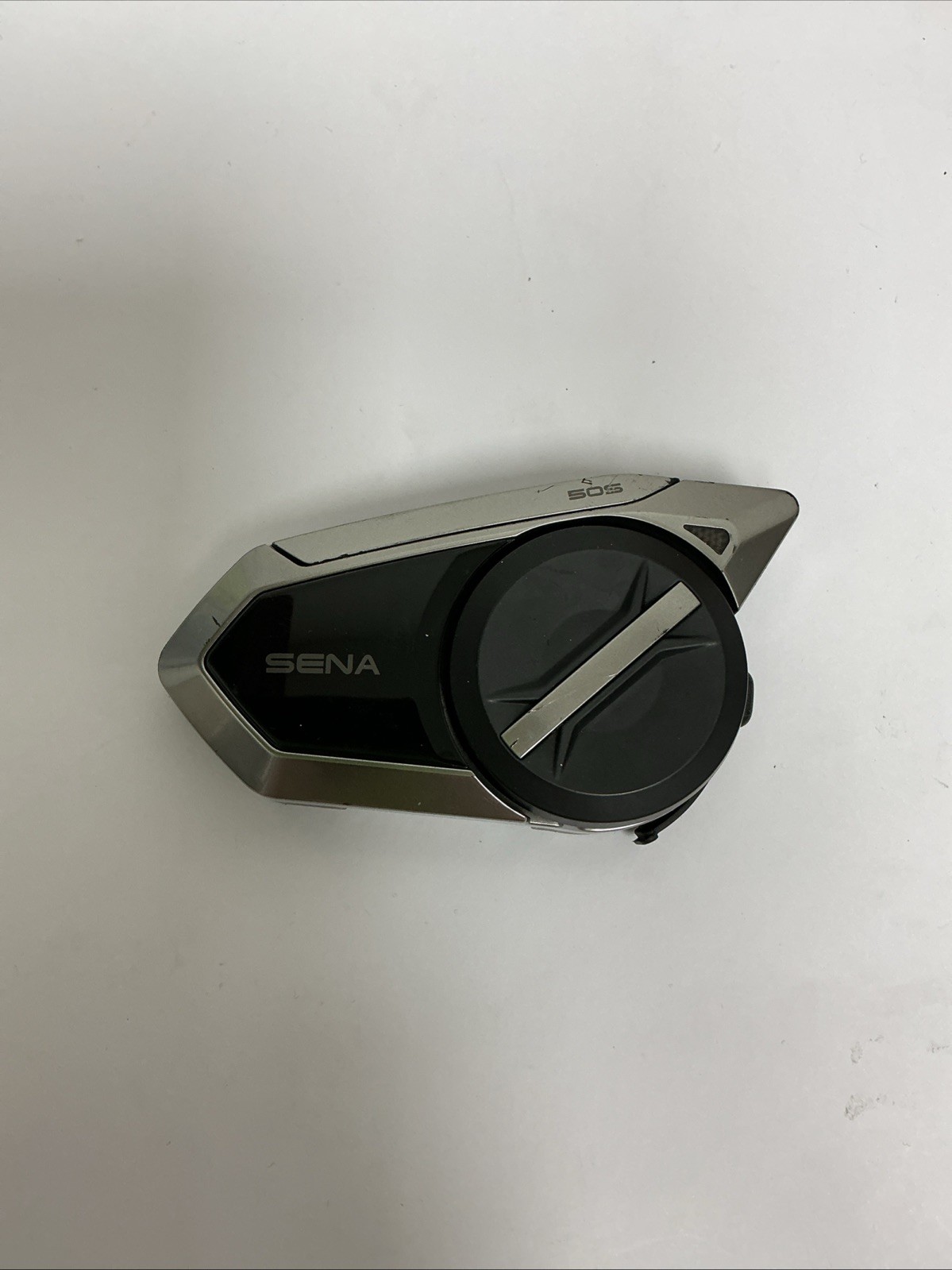 Sena 50S Motorcycle Bluetooth Headset - UNIT ONLY PARTS ONLY Read Description.
