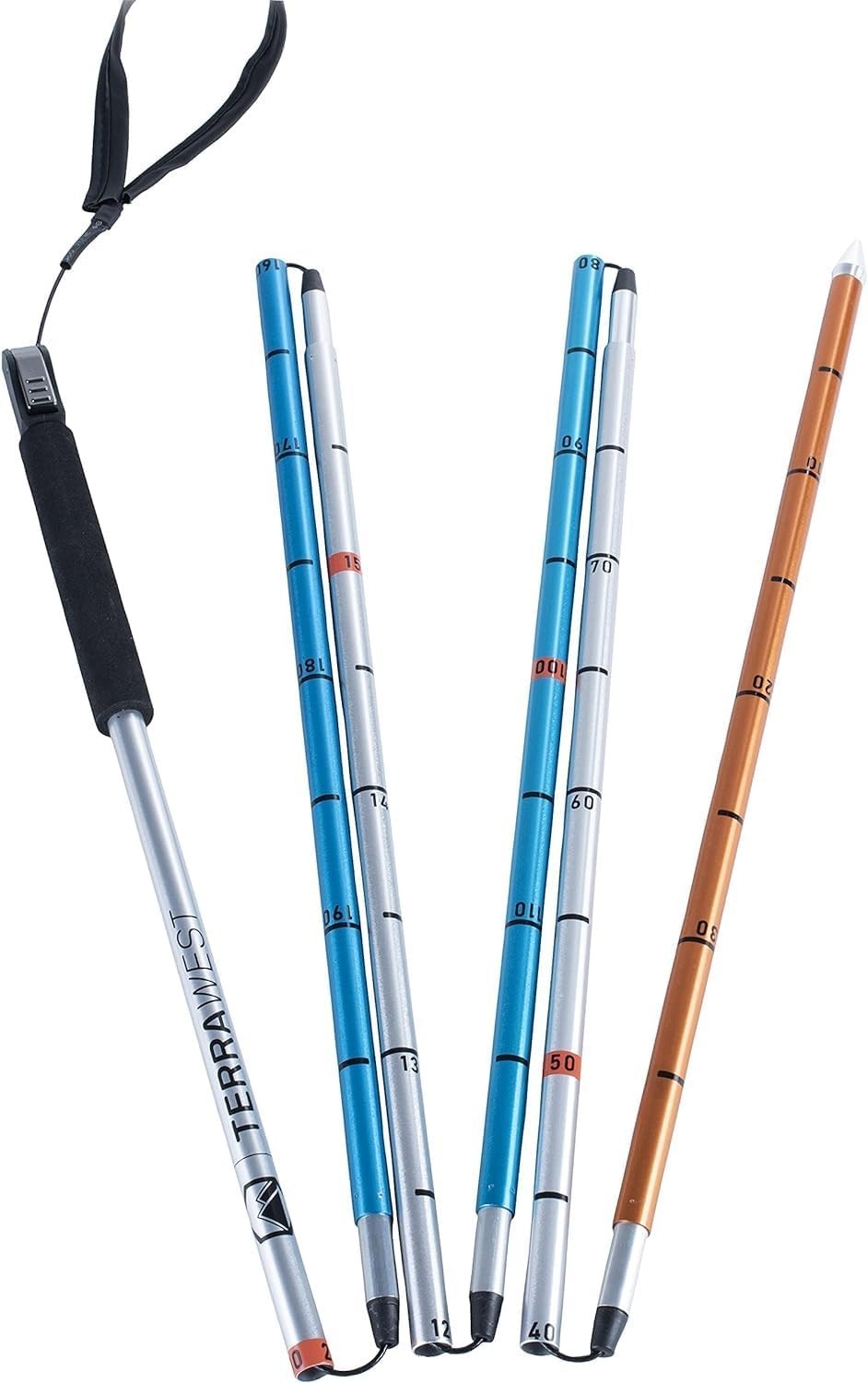 Durable 240 cm Core Avalanche Probe with Quick Lock - Ultimate Snow Safety