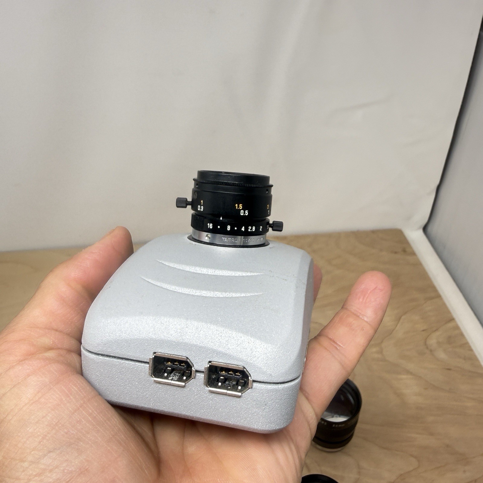 Pixelink PL-A641 Microscope Camera With 5 TV Lenses / Untested