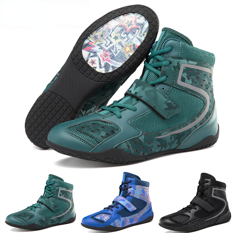 Men's Boxing Shoes Comprehensive Anti Slip and Wear-resistant Wrestling Shoes