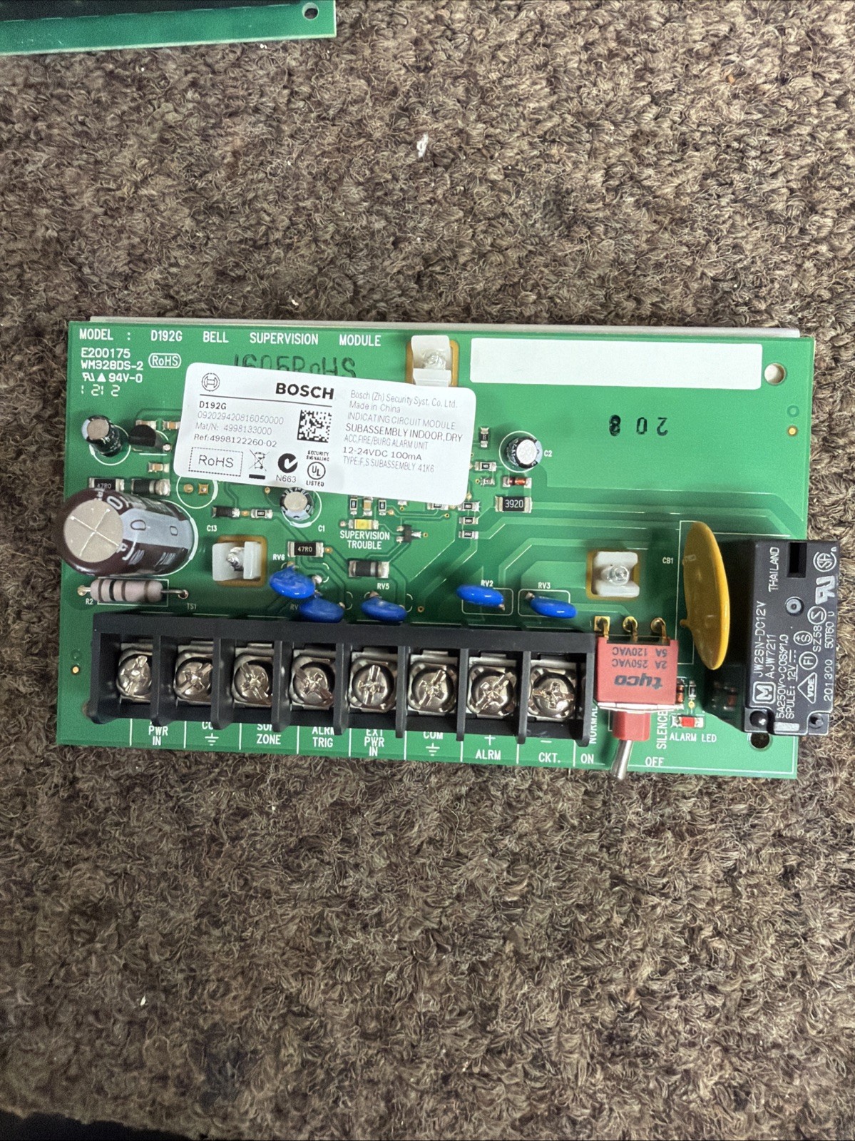 Bosch D192G NAC Supervision Module