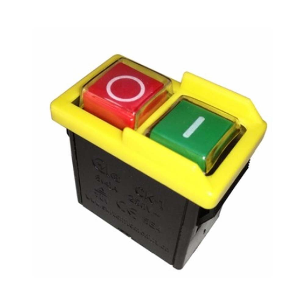 1PC dip4 CK-1 250V 6A Grinder Electromagnetic Pushbutton Switches new