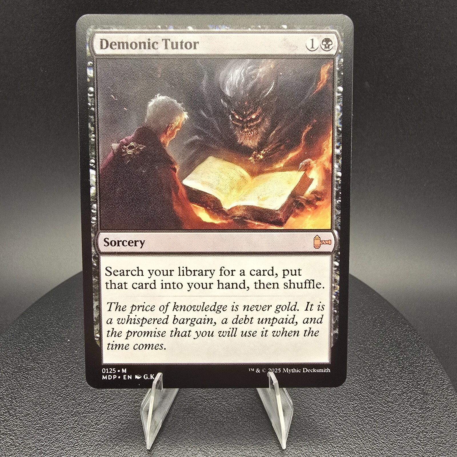 Demonic Tutor - Custom Magic: The Gathering Card - High-Quality