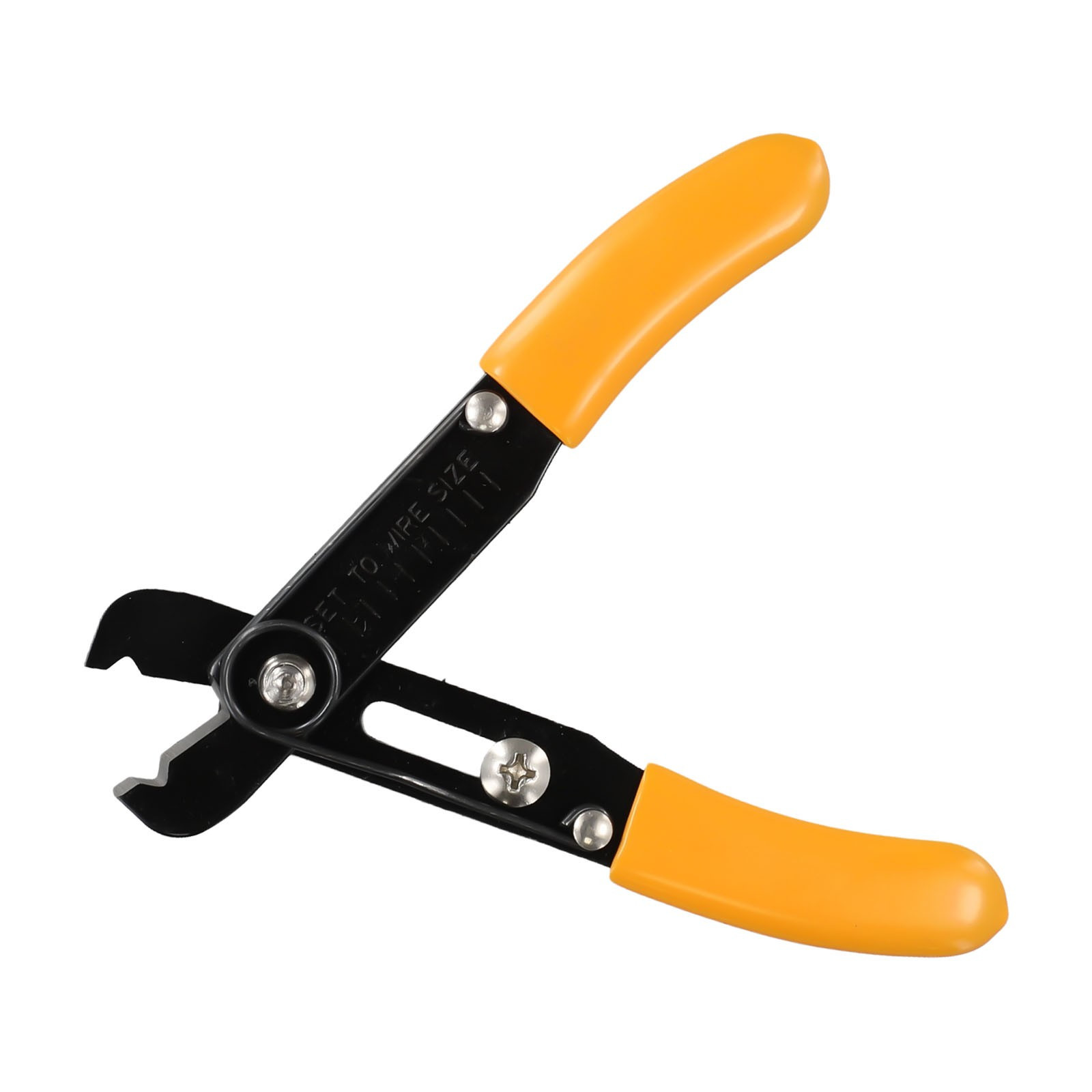 Electrical Wire Cable Cutting Single Hole Wire Stripper Flush Pliers Adjustable