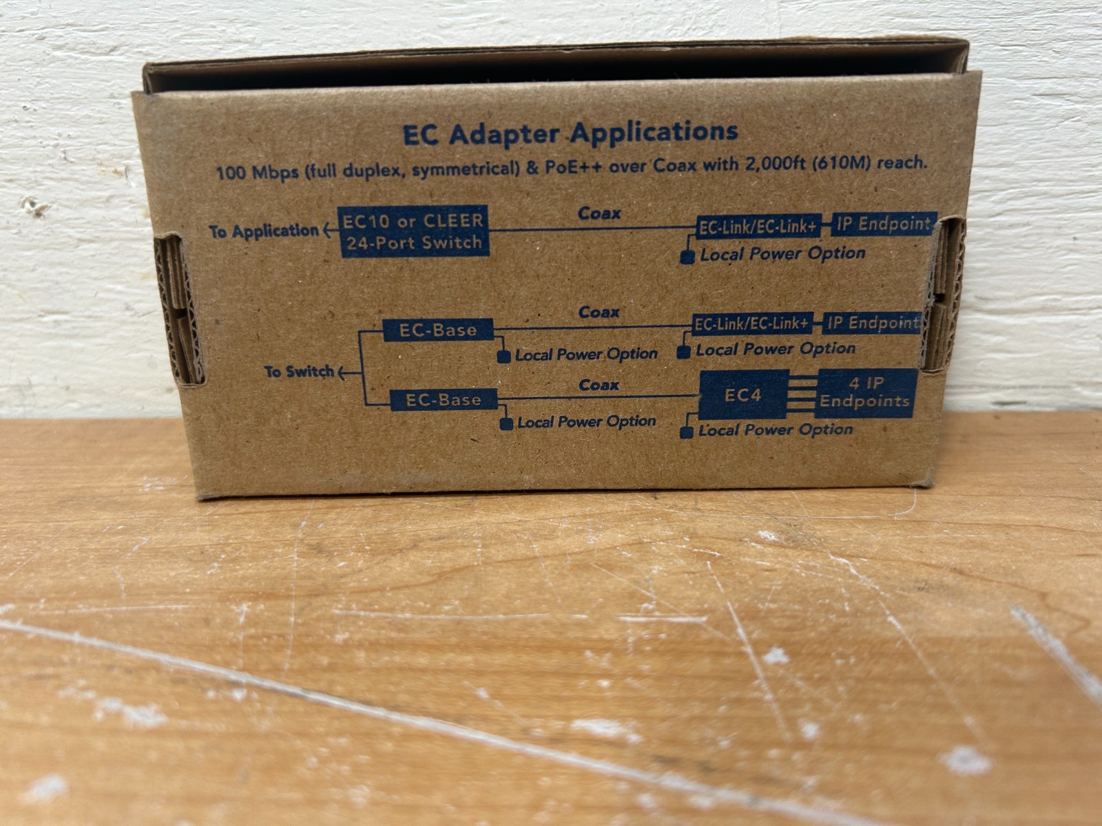 NVT Phybridge - NV-ECLK-BSE - NVT Phybridge EC-Base Extender - 1 x Network