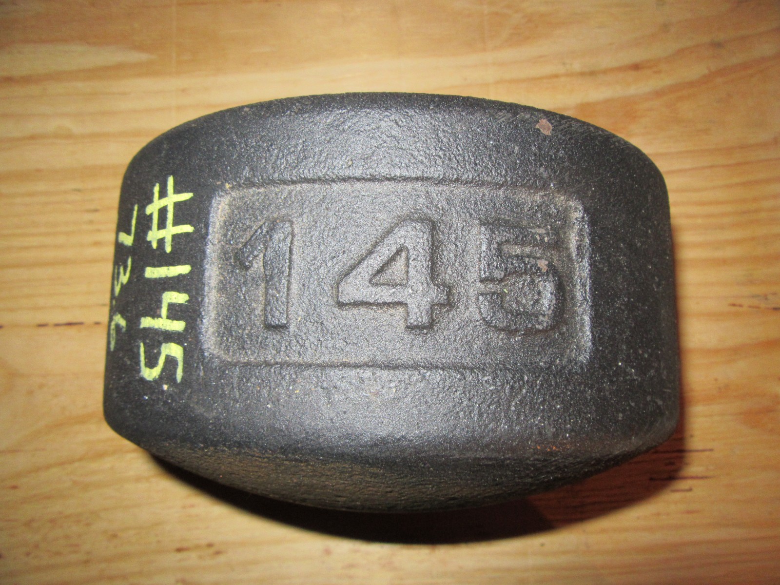 YORK Legacy Half 145 Pound Blob Grip Number Side 2nd Generation