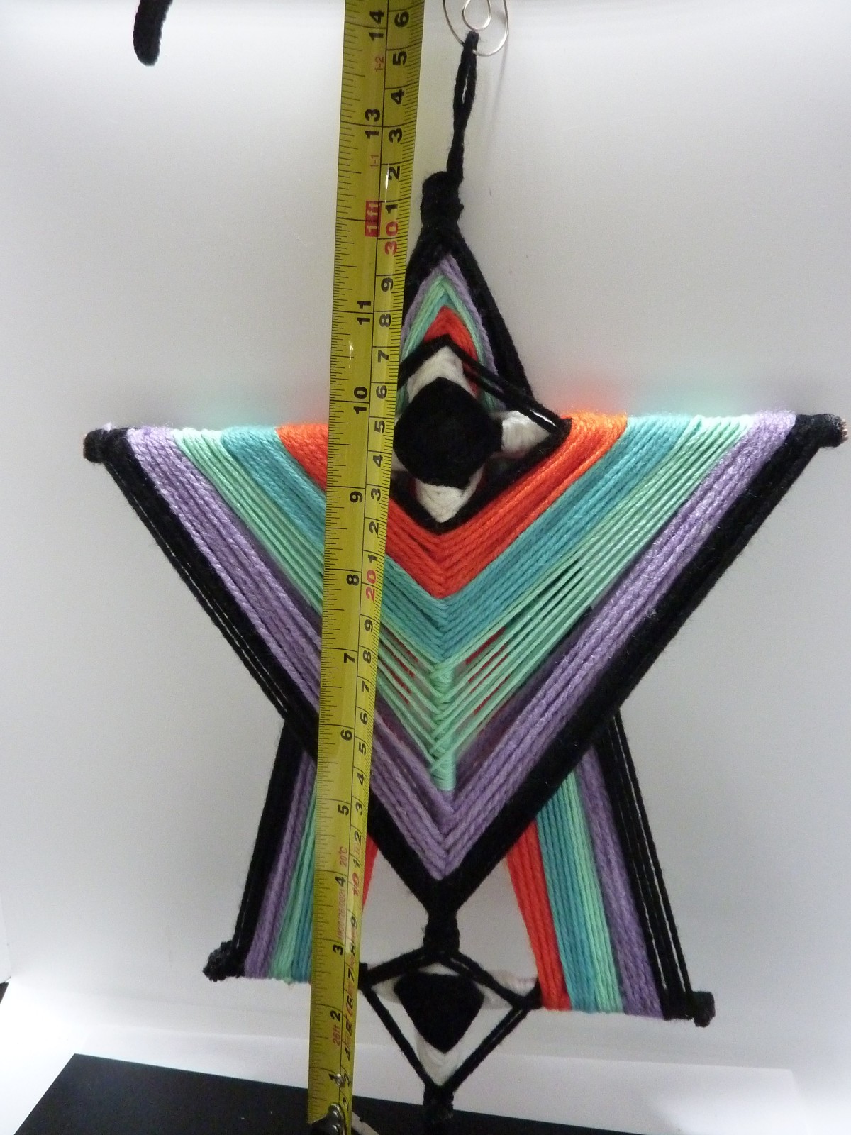 WOVEN Mandala Wall Hanging YARN CRAFT HANDMADE