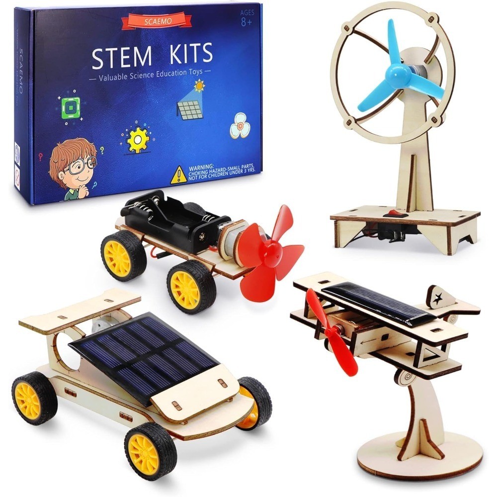 STEM Science Kits for Ages 8 9 10 11 12 14 Solar Car Building Projects