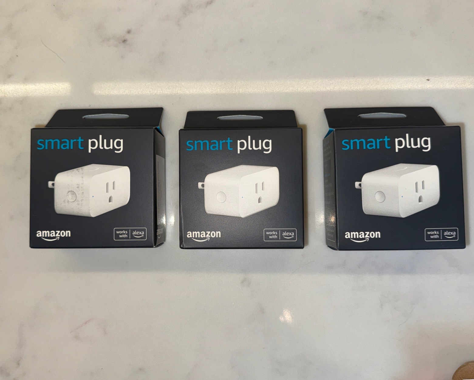 Amazon Smart Plug single socket NIB works with Alexa - White BRAND NEW Unopened