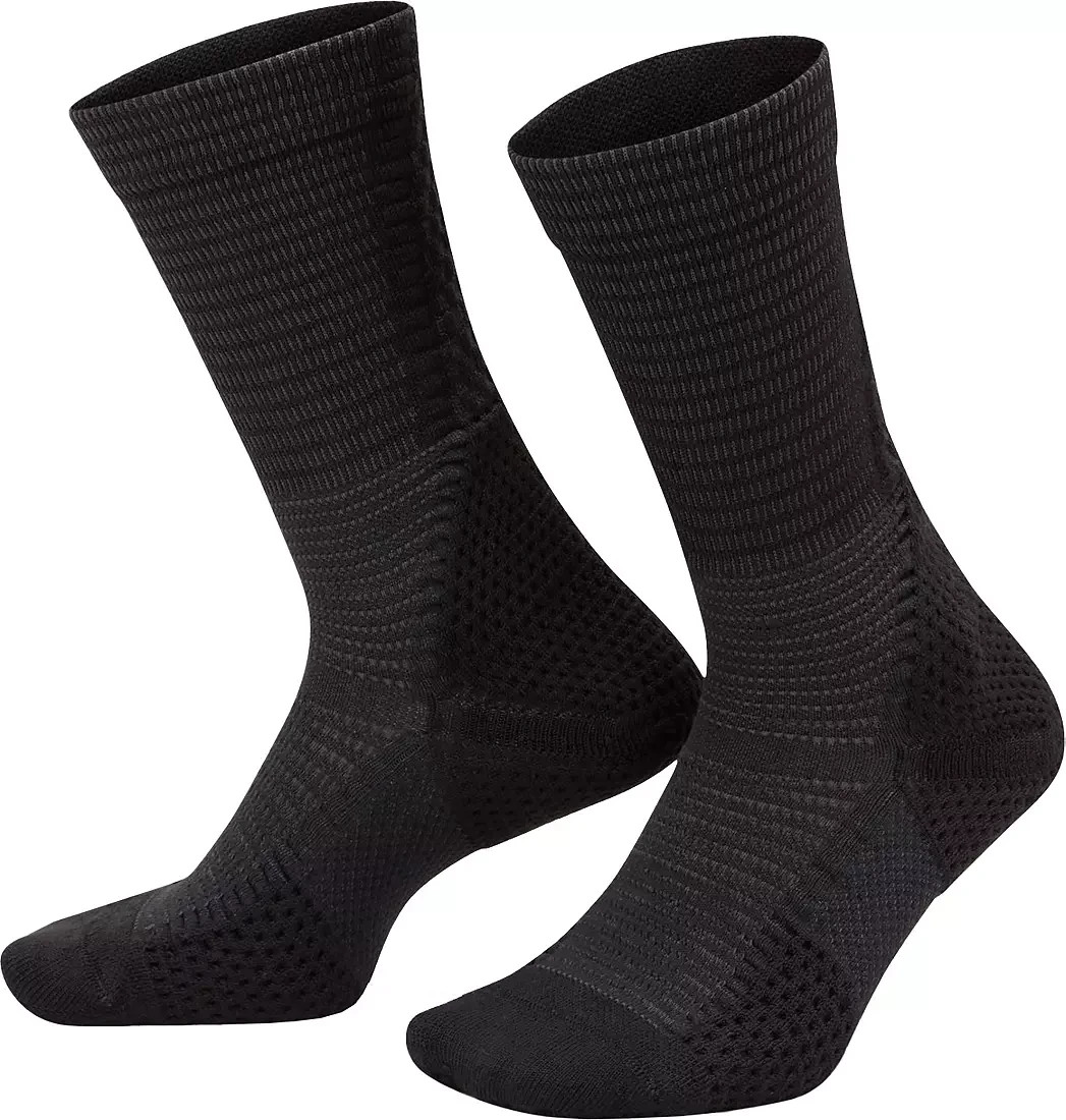 Nike Unicorn Dri-FIT ADV Cushioned Black Crew Socks FZ3399-010 - Large Men 8-12