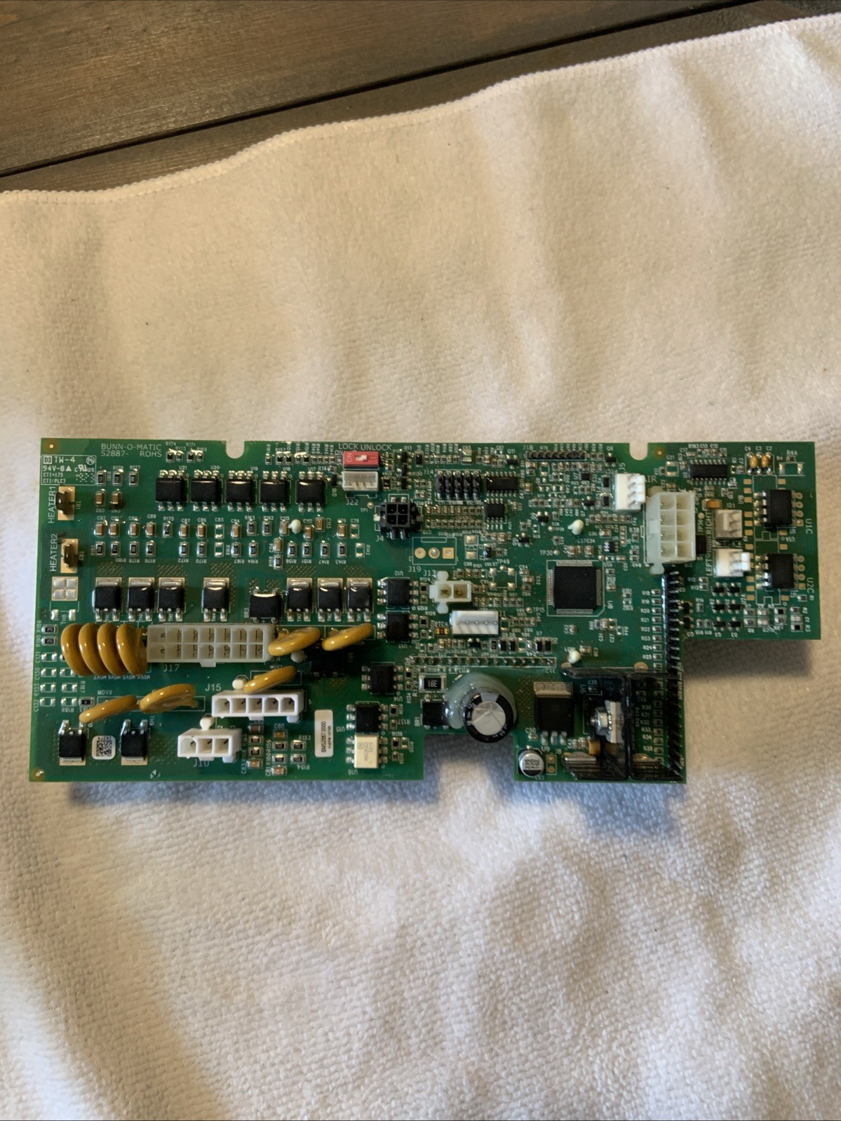 Bunn ITCB Twin HV (High Volume) 120V/240V Main Board 52887.1000