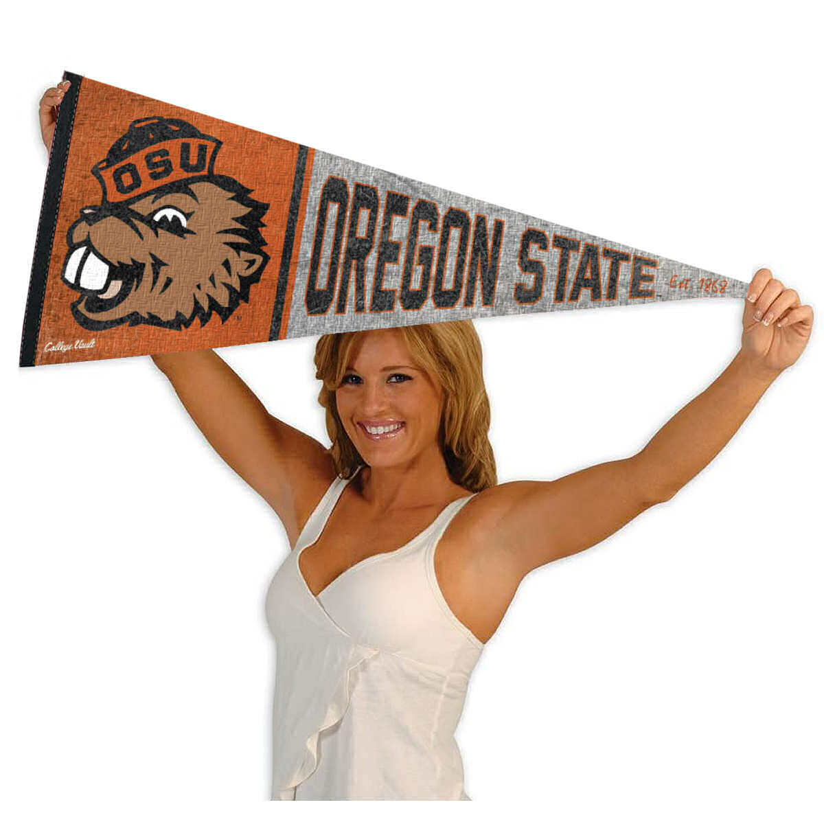 Oregon State University Throwback Vintage Full Size Pennant