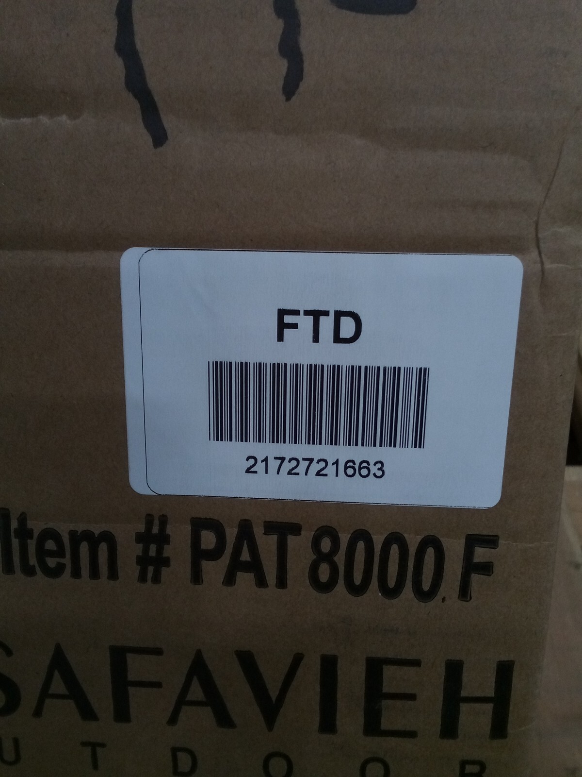 Safavieh Crank Market Umbrella With Flap, Reduced Price 2172721663 PAT8000F