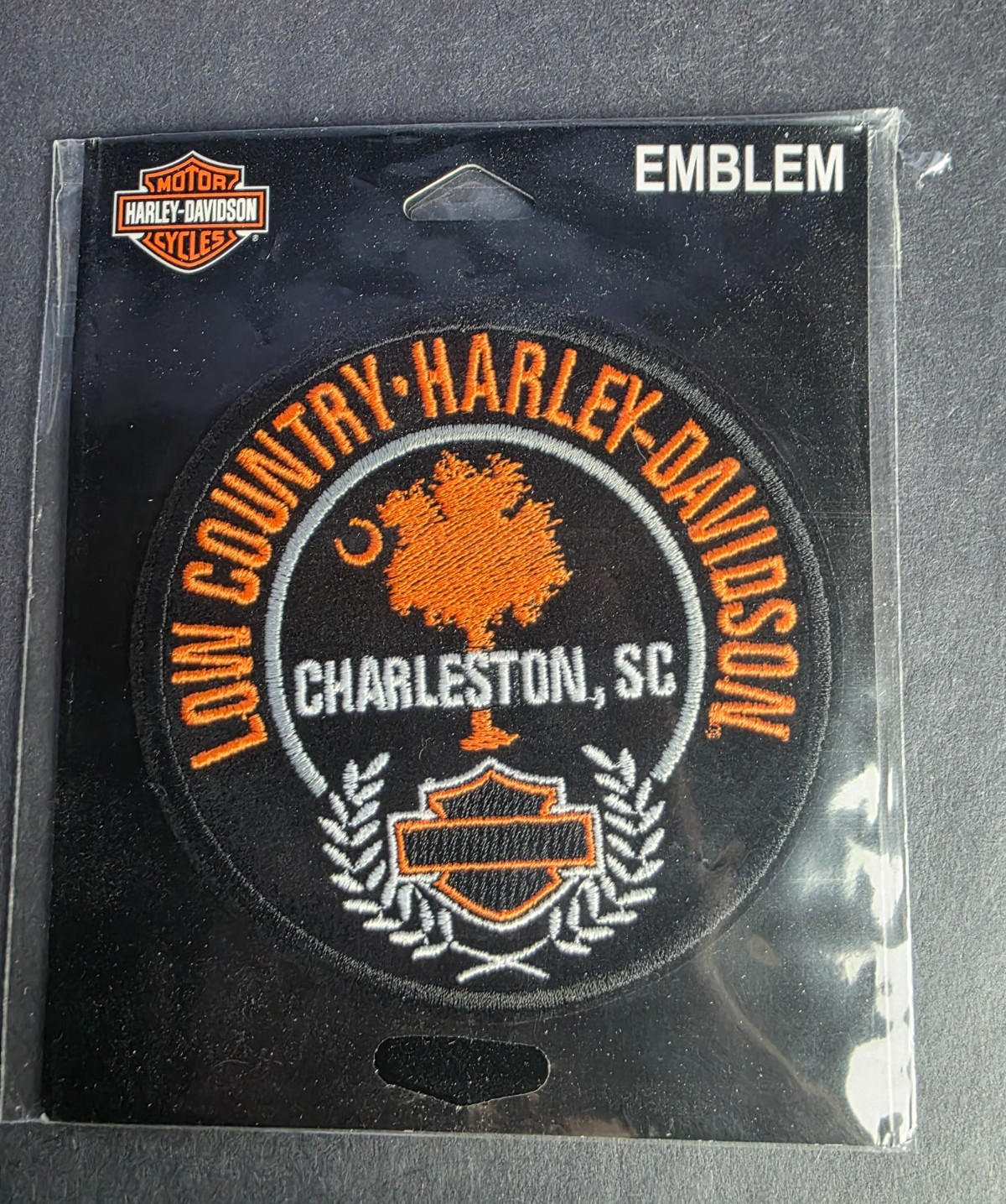 2017 Harley Davidson Low Country HD Charleston, South Carolina Patch Emblem New