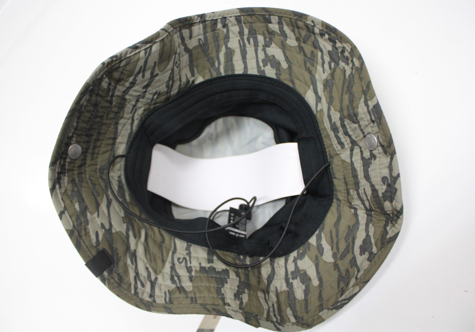 Mossy Oak Instant Cooling Camouflage Bucket Hat Adjustable Chin Strap
