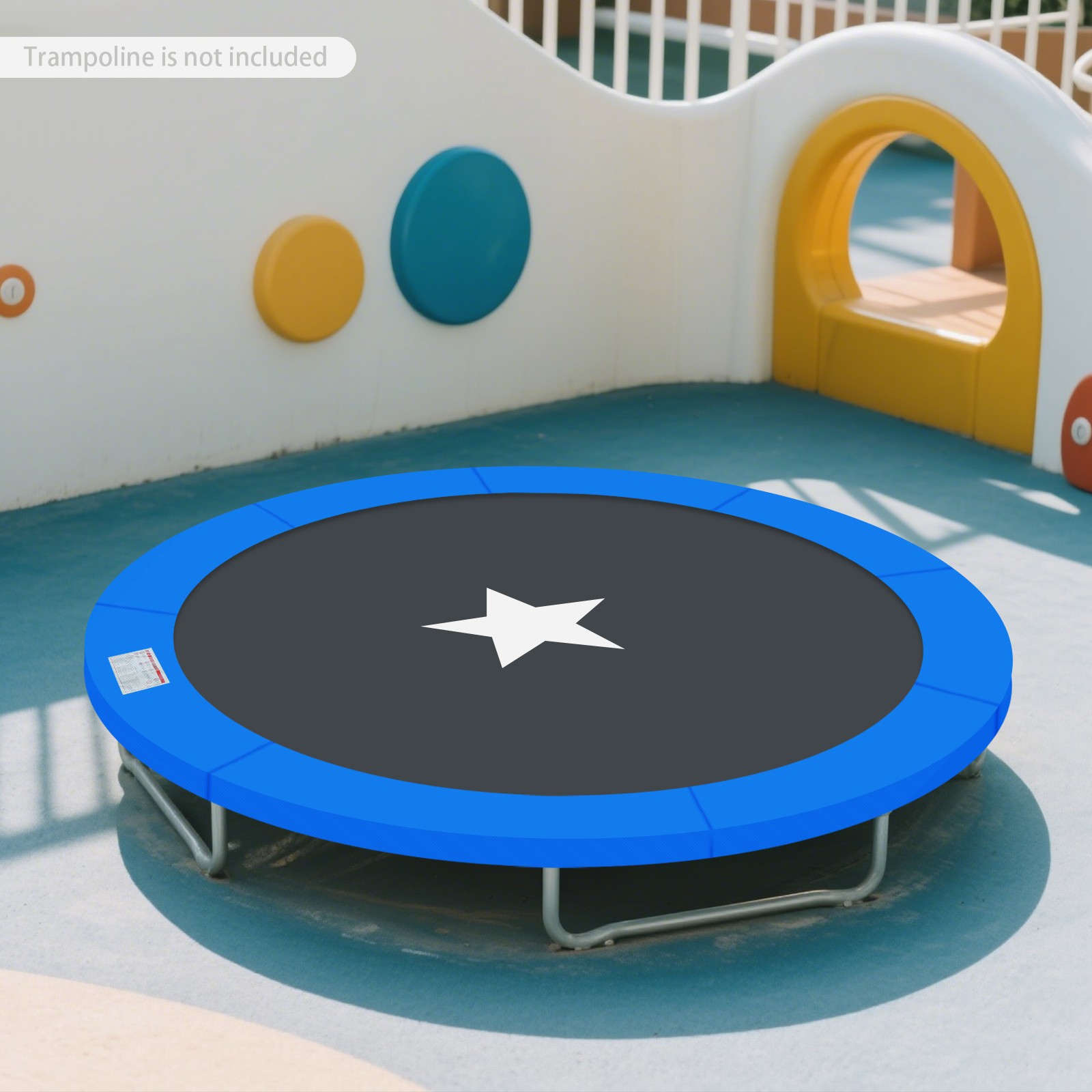 12Ft Trampoline Replacement Safety Pad for Protect Edge Cover Spring Blue USA