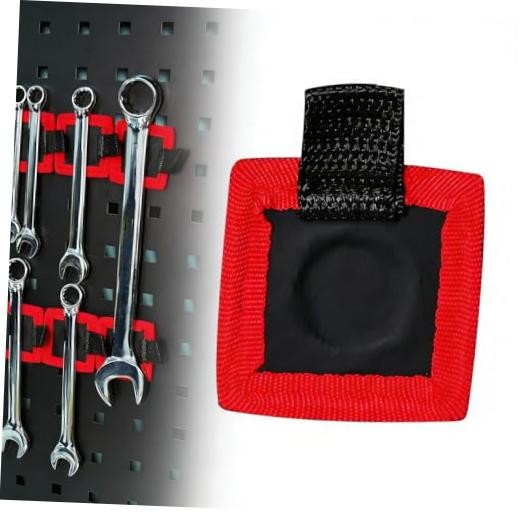 -Piece Flexible Magnetic mini Tool Pad & Tray Holder, No-Screw Storage 4