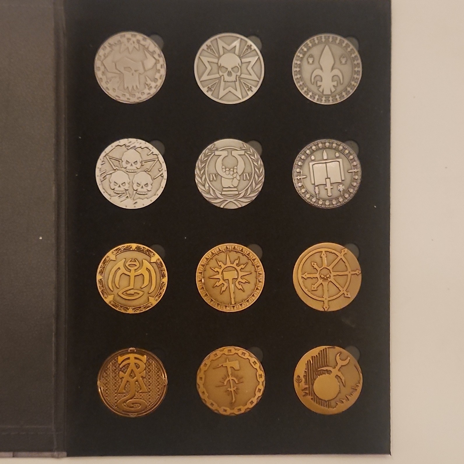 Games Workshop Warhammer 40K  Collector Coins Original Run 2020-2021 Full Set