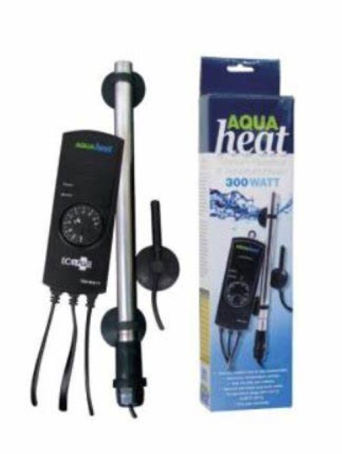 Aqua Heat Titanium 300W Watt Heater Reservoir Aquarium Temp Control Submersible