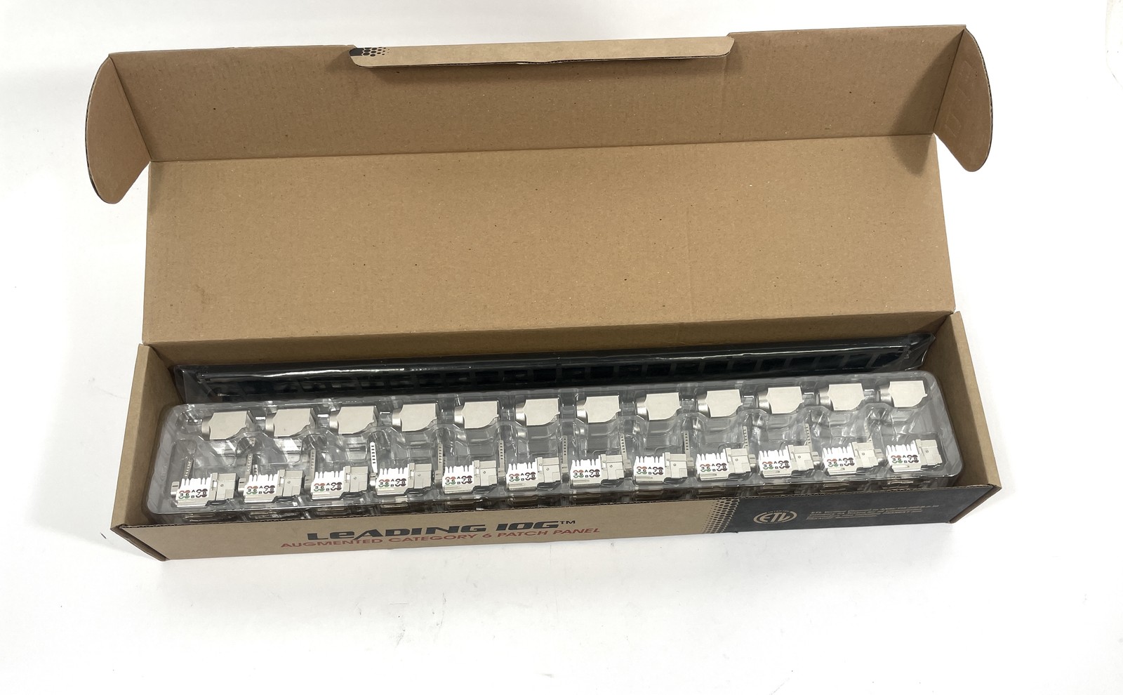 New Open-Box Leading IOG DCP110C6A-245 CAT 6A Shielded Augmented Patch Panel