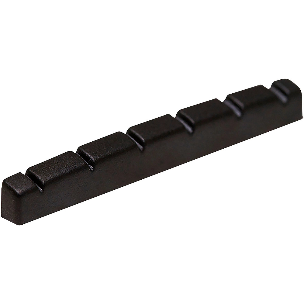 Graph Tech PT504200 Black TUSQ XL Flat Bottom 12" Radius Nut Black