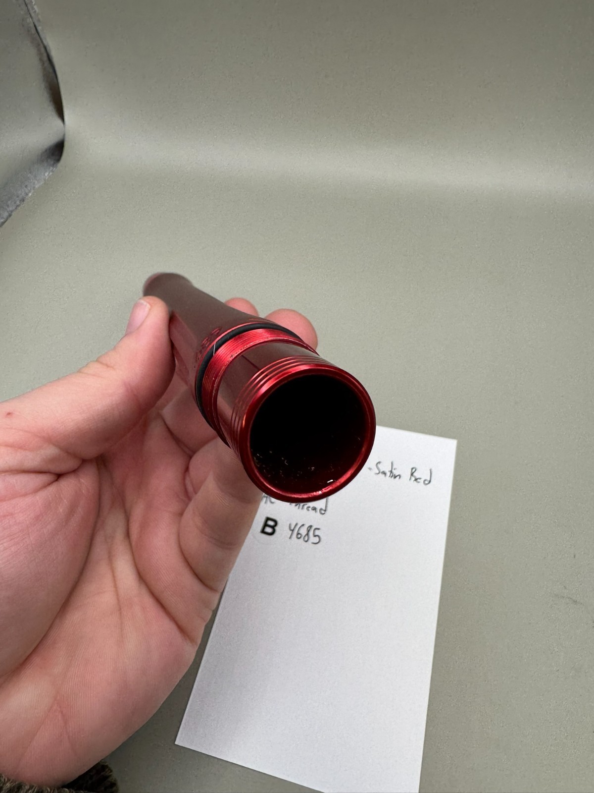 Planet Eclipse Shaft 4 Back-Satin Red 689 Bore AC Thread