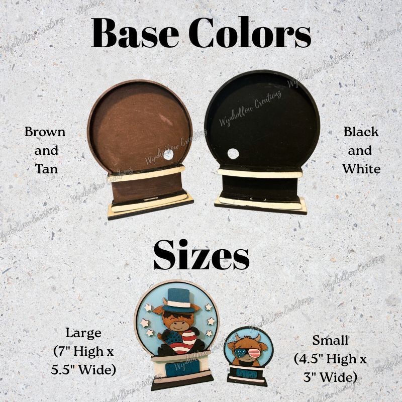 Fall Duck Interchangeable Snow Globe