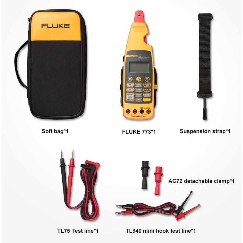 FLUKE 773 High Precision Milliampere Process Current Clamp Meter