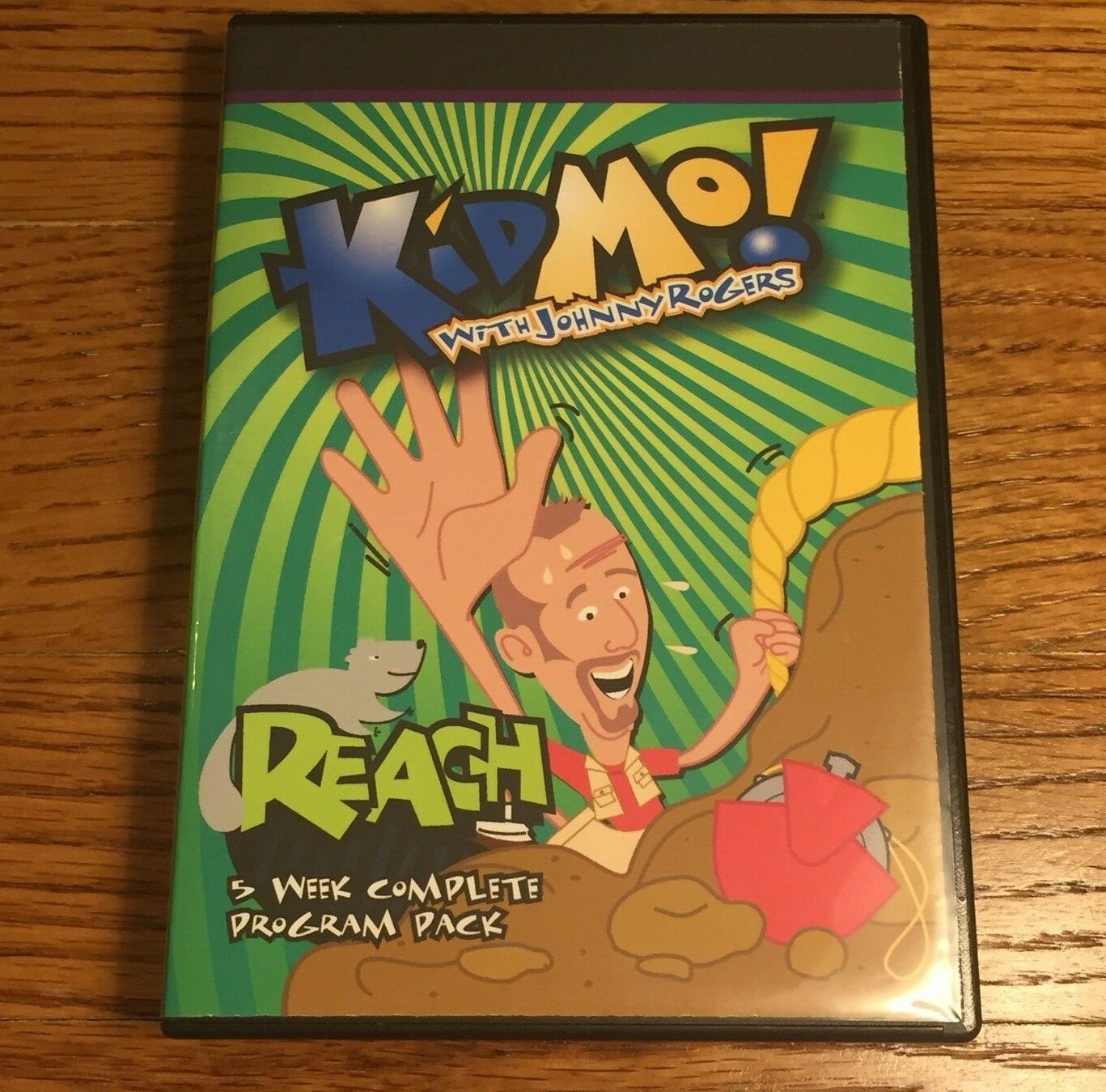 KidMo With Johnny Rogers Reach 5 Week Complete Program Pack Print Materials DVDs
