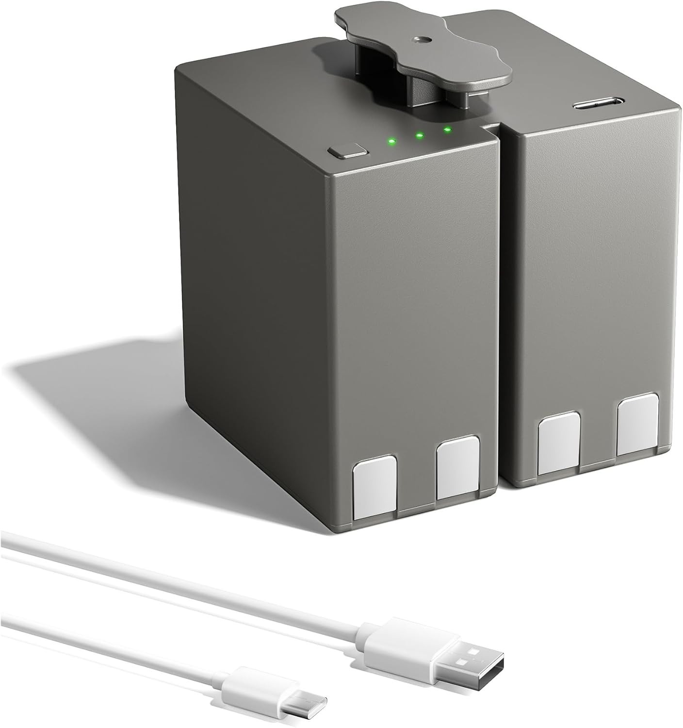 6500mAh Battery Pack for Stealth Cam 360 Revolver Trail Camera – USB Cable