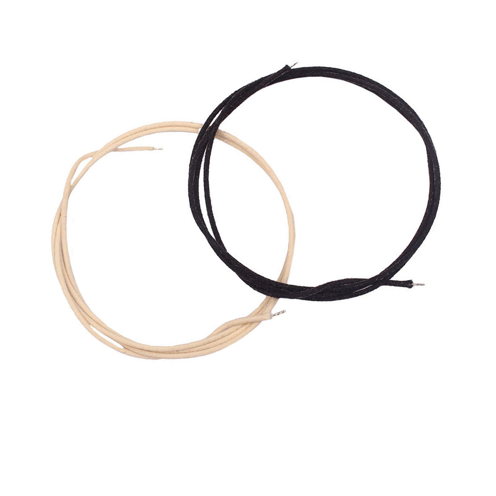 Black And White Single-core Copper Wire 1 Meter 2 Sets GU403