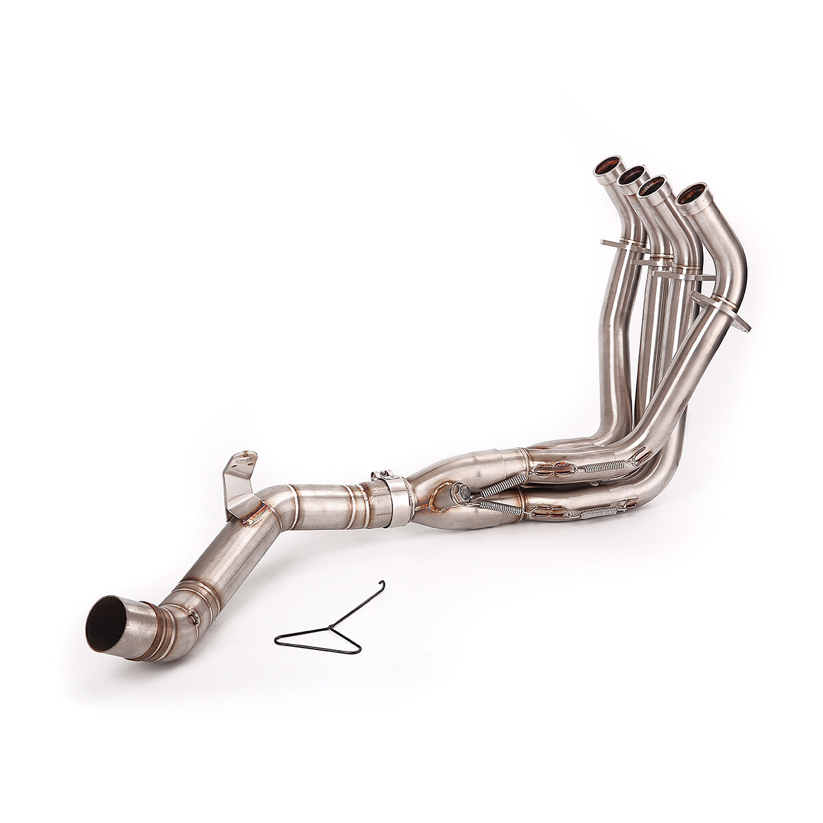 For Kawasaki Z900  Exhaust System Header Mid Link Pipe Slip On 51mm Muffler Tips
