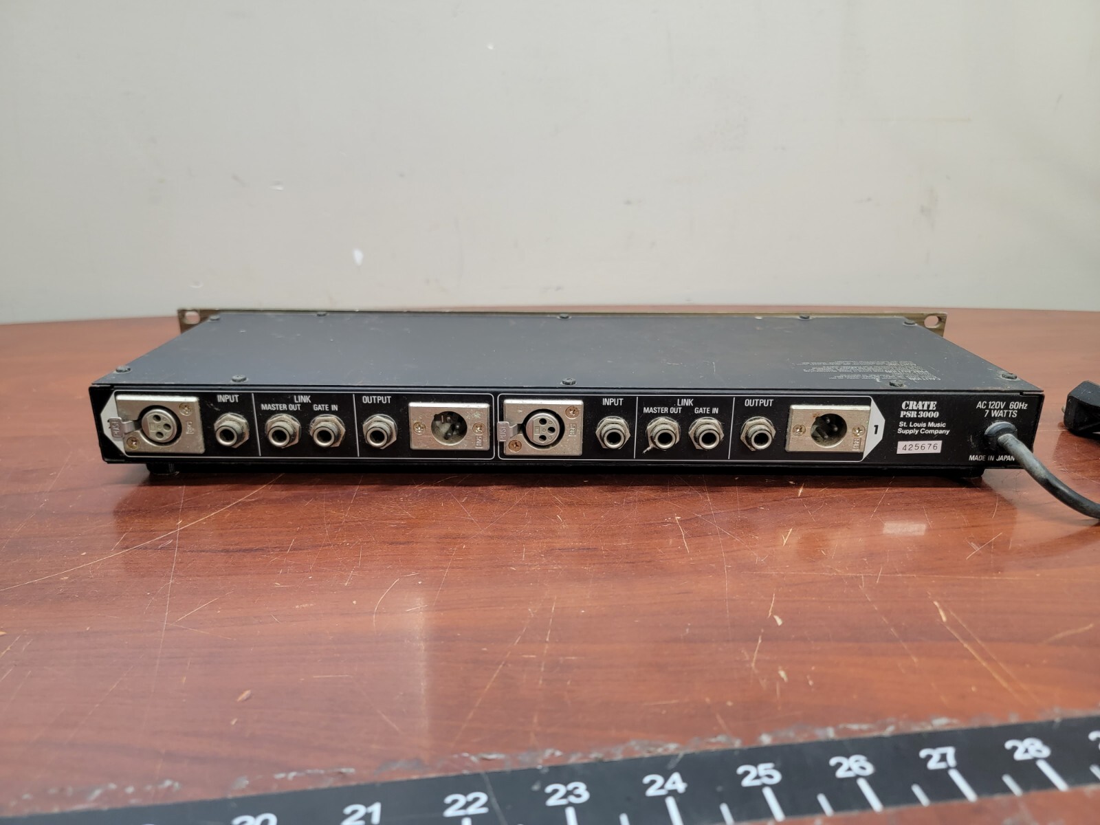 Crate PSR3000 Compressor Limiter c-x