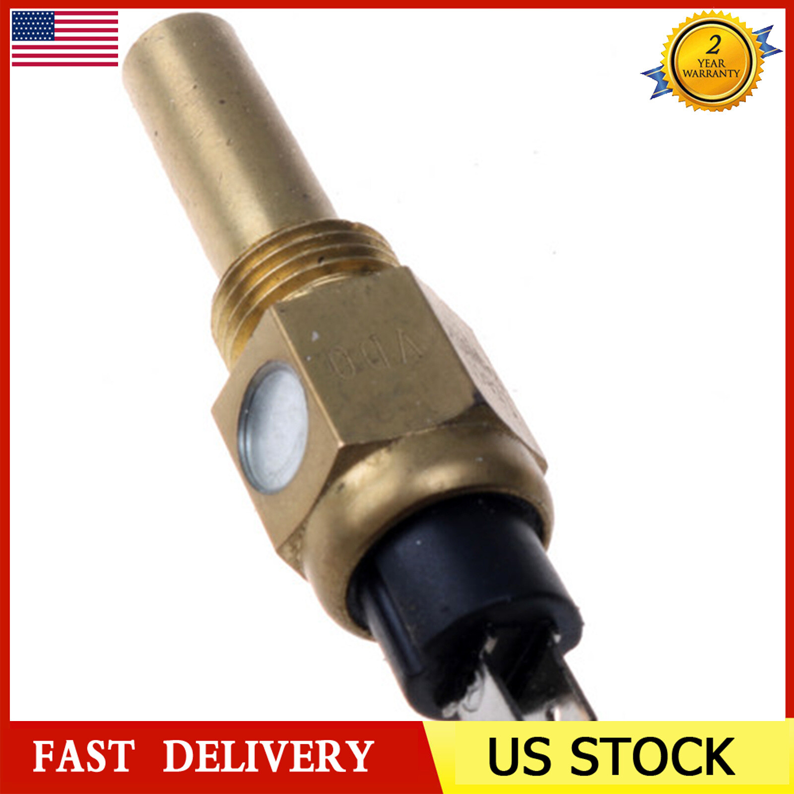 New Water Temperature Sensor Thread M16x1.5 Alarm Temperature 98℃ US STOCK