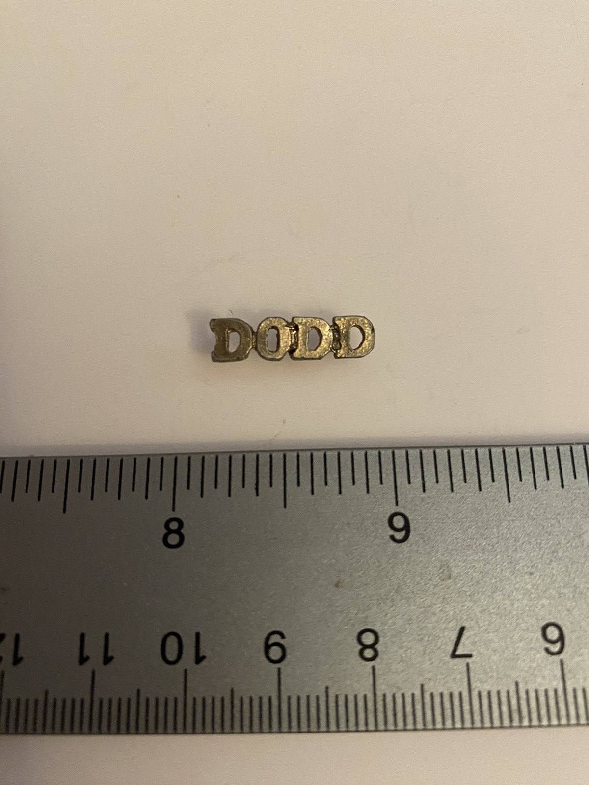 Dodd Lapel Pin P108