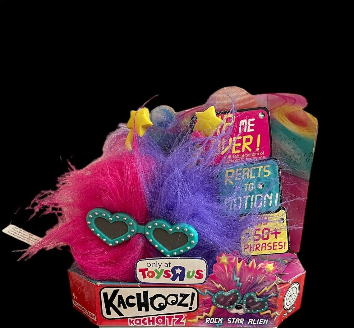 Kachooz Kachatz Rock Star Alien Toy TAB STILL ATTACHED  NIB FAST FREE SHIPPING