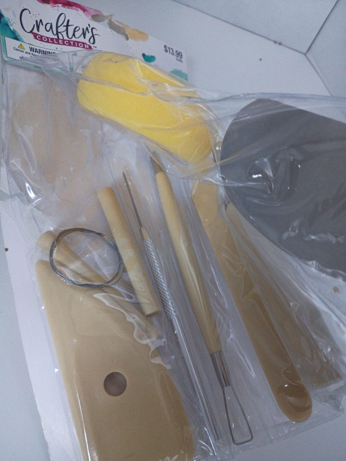 Crafter's Collection 8-piece pottery tool set