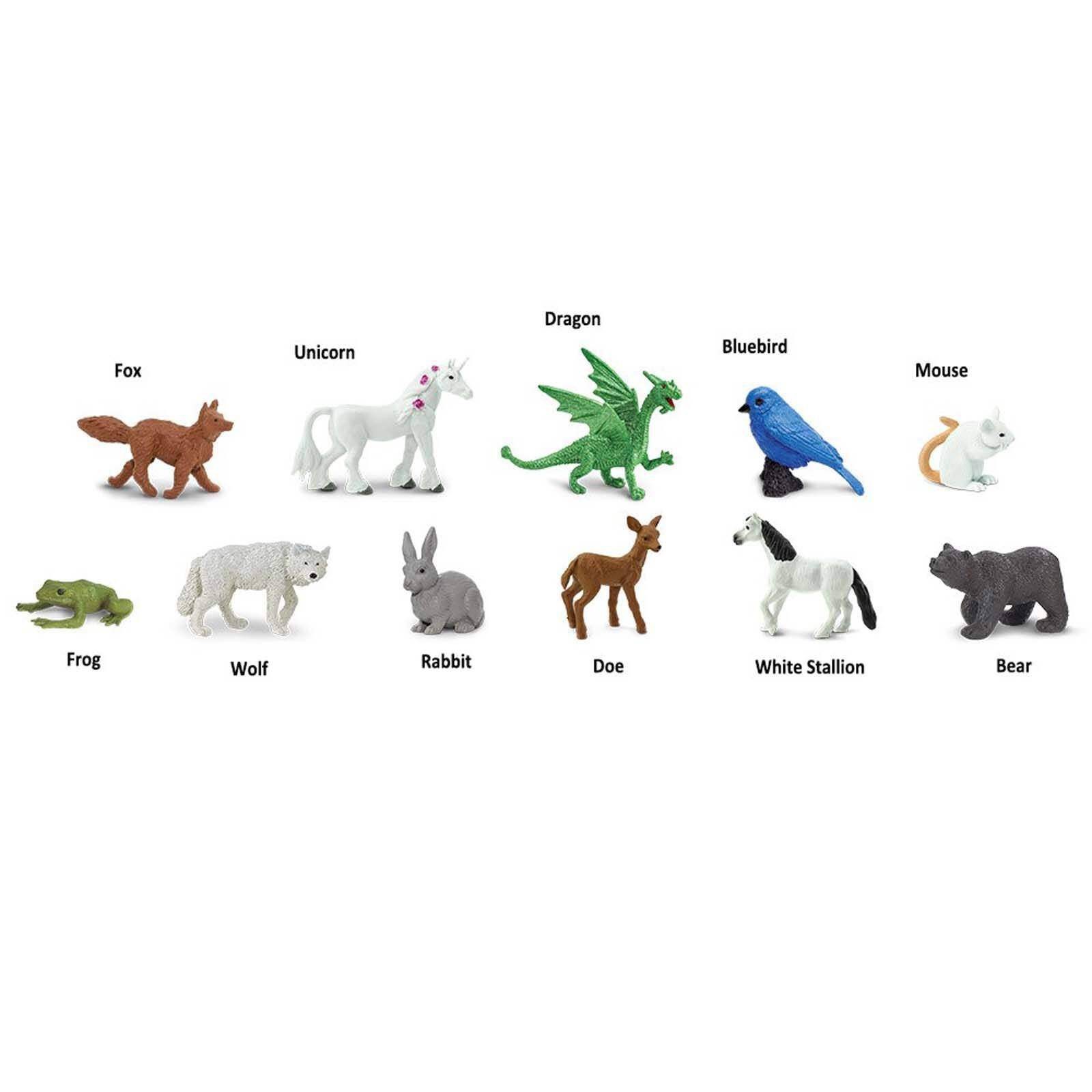 Fairy Tale Animals Toob Mini Figures Safari Ltd NEW Toys Fantasy Animals