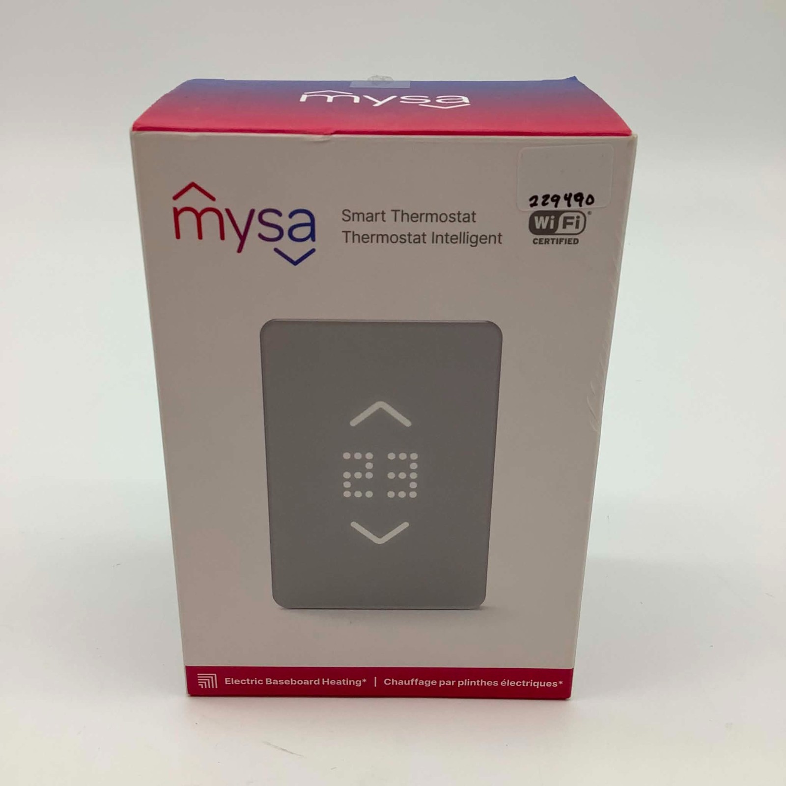 NEW - Mysa Smart Thermostat for Electric Baseboard Heaters - White